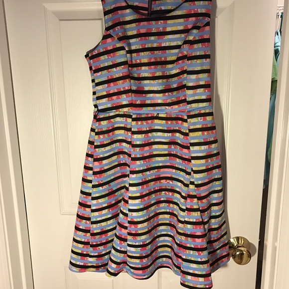 Multicolored Striped Dress - Picture 2 of 3